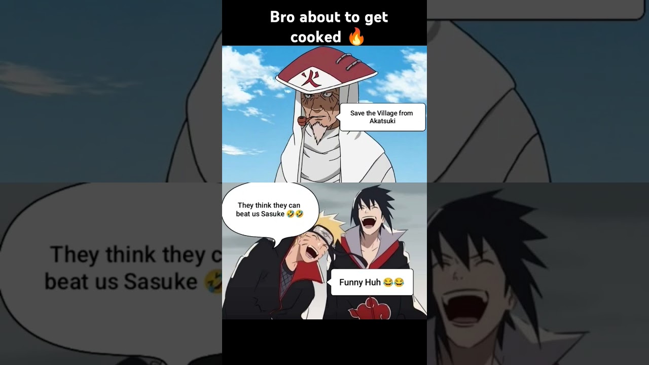When Naruto joins Akatsuki 😈 #naruto #narutoshippuden #sasuke #akatsuki #anime #hokage
