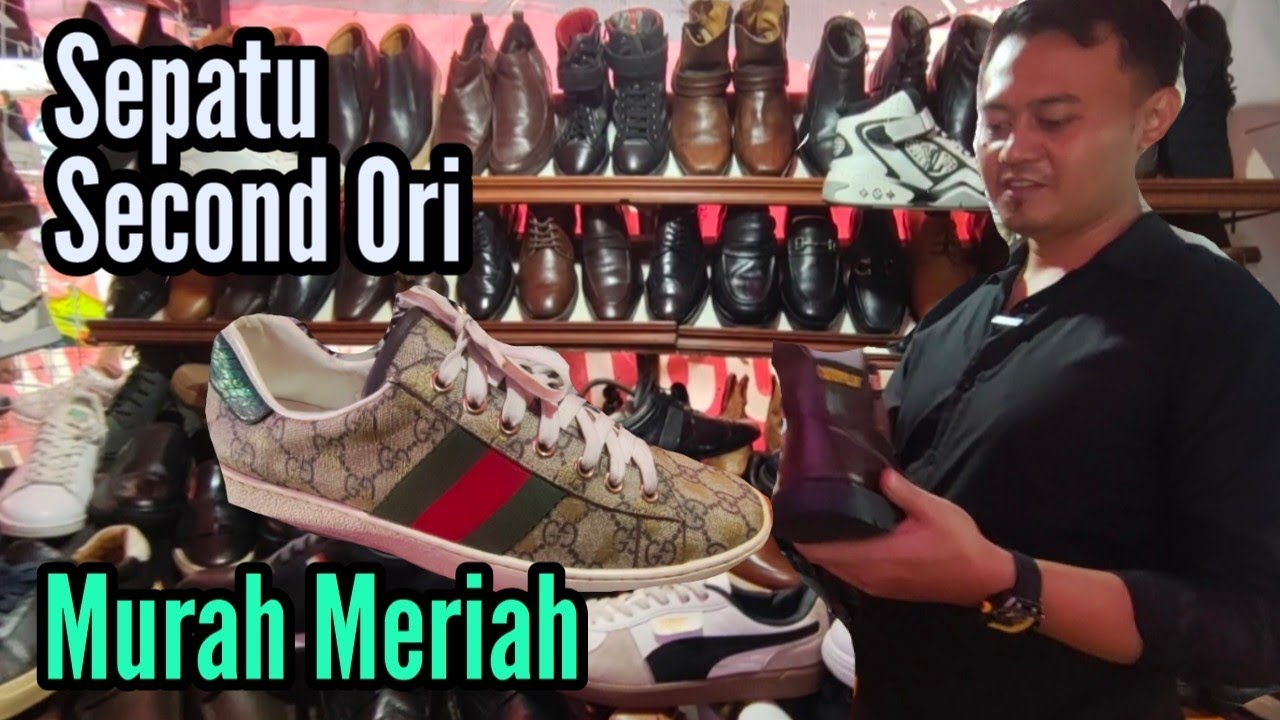 UPDATE SEPATU SECOND ORIGINAL ‼️ PASAR TAMAN PURING 