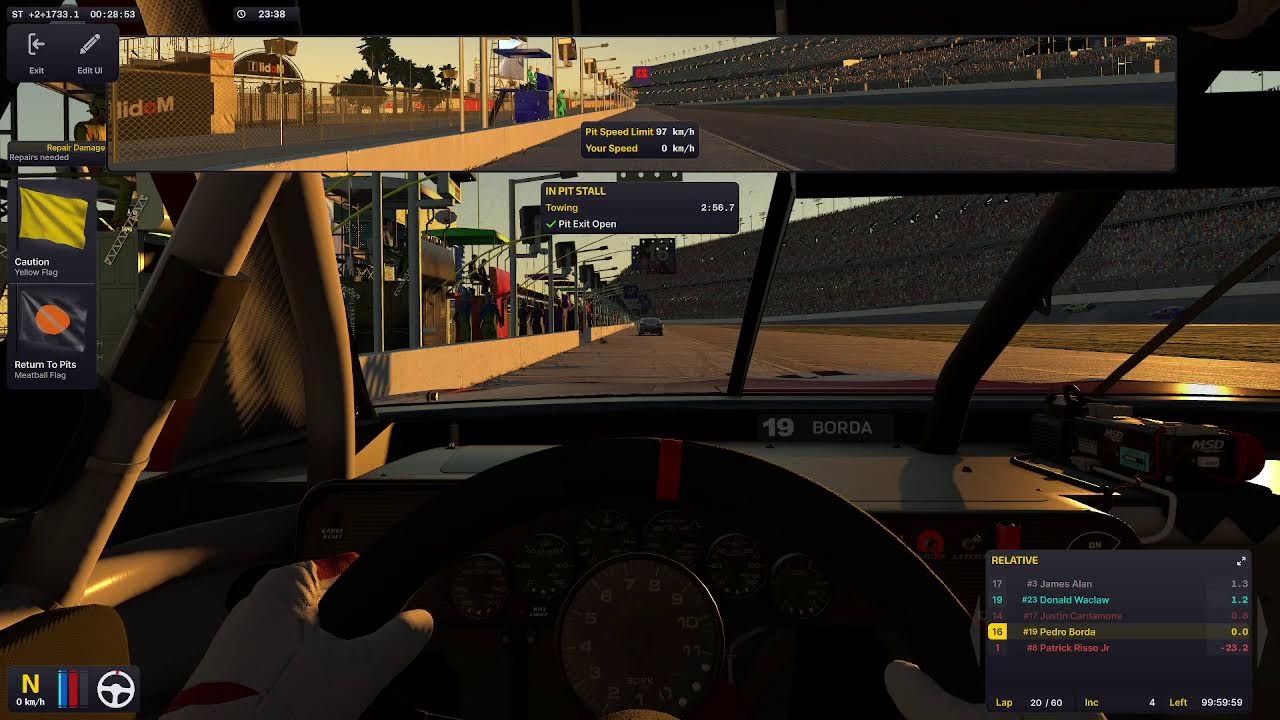 Iracing Season 1 2026 #65 O Reilly Auto Parts Daytona Race #1