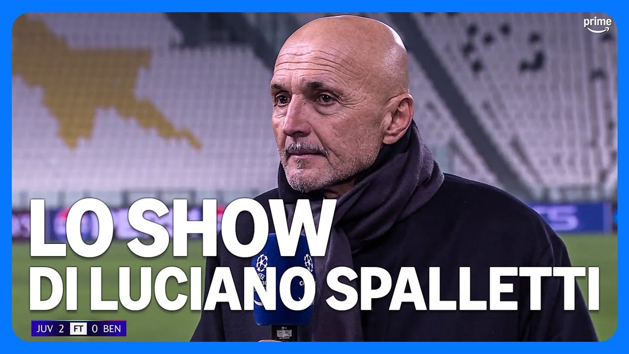 🎙️ LO SHOW DI SPALLETTI DOPO JUVE-BENFICA