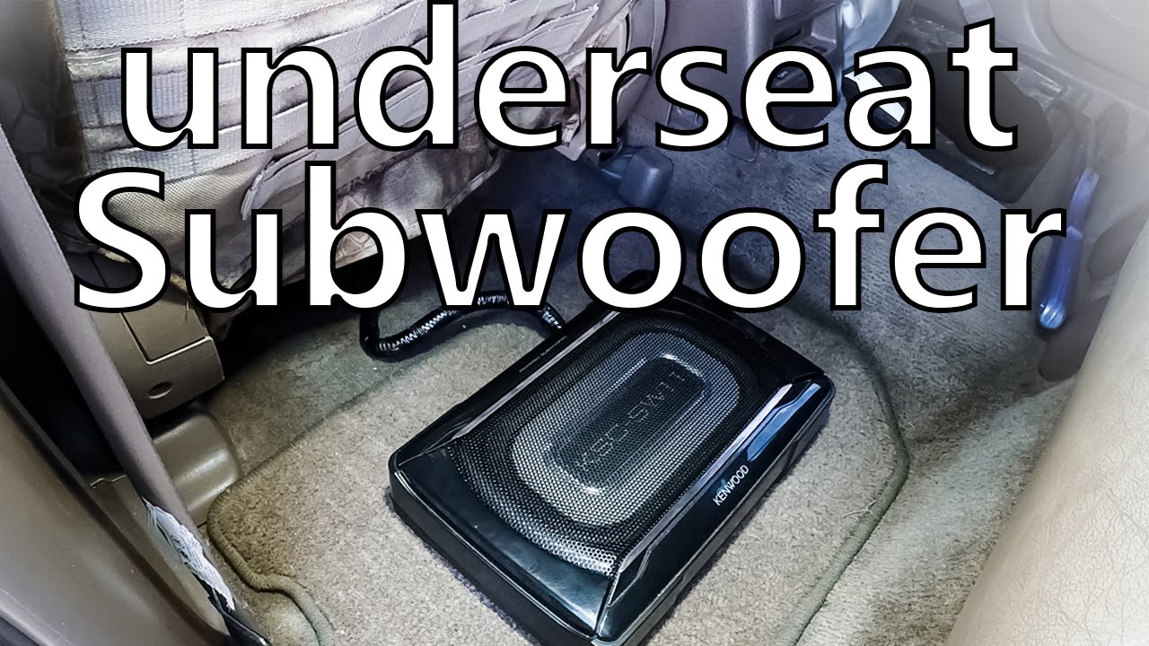 Подседельный сабвуфер Kenwood KSC-SW11 (обзор и тест звука)