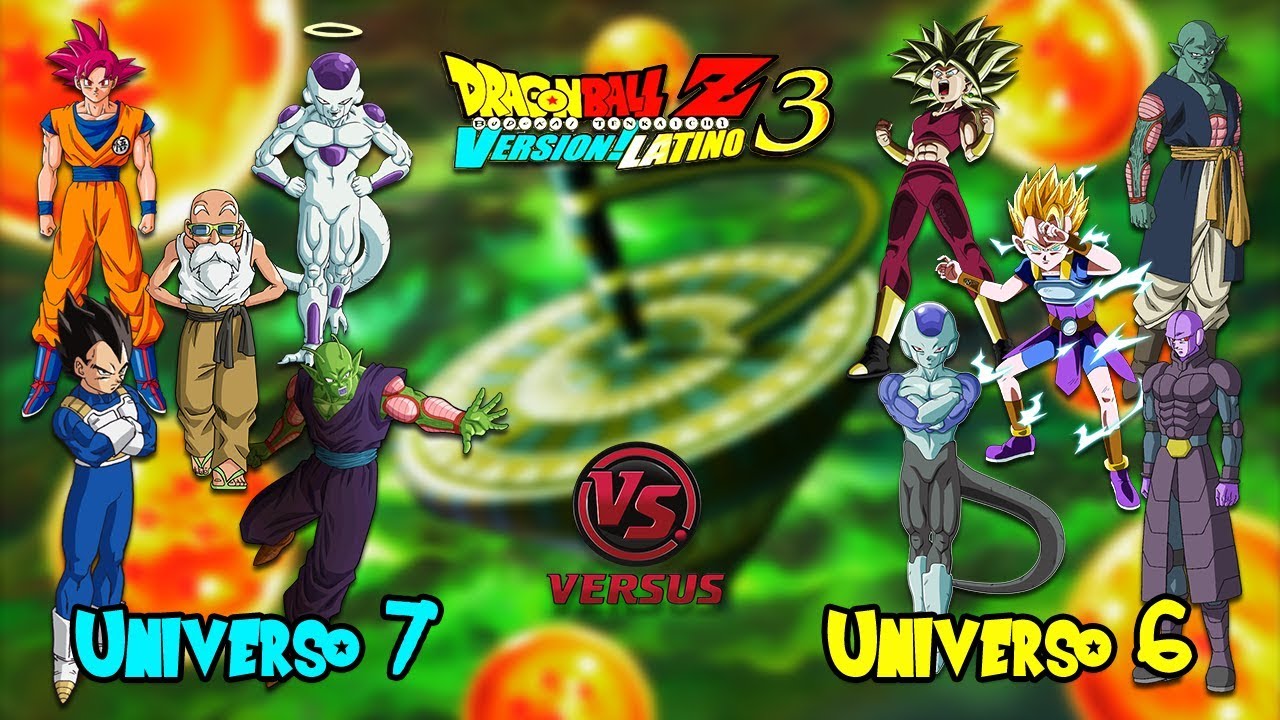 TORNEO DE LA FUERZA: UNIVERSO 7 VS UNIVERSO 6 - Dragon Ball Z Budokai Tenkaichi 3 Version Latino