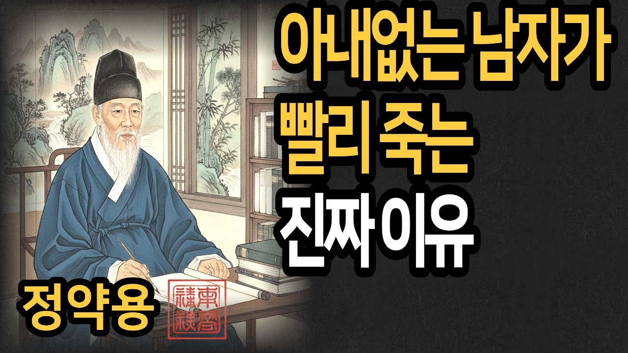 노후에 '혼자' 남는 남자가 빨리 늙는 치명적인 이유 | 정약용 말씀 | 노후의 온기