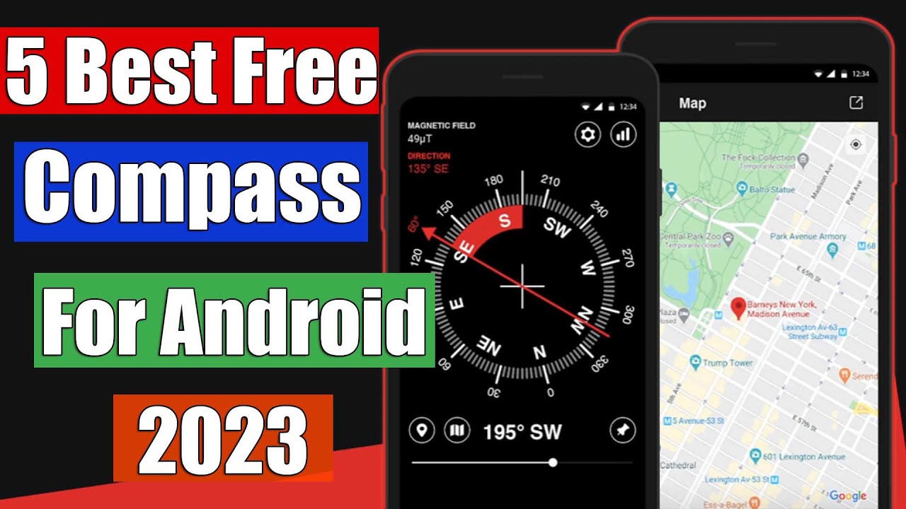 5 лучших бесплатных приложений-компасов для Android в 2024 году