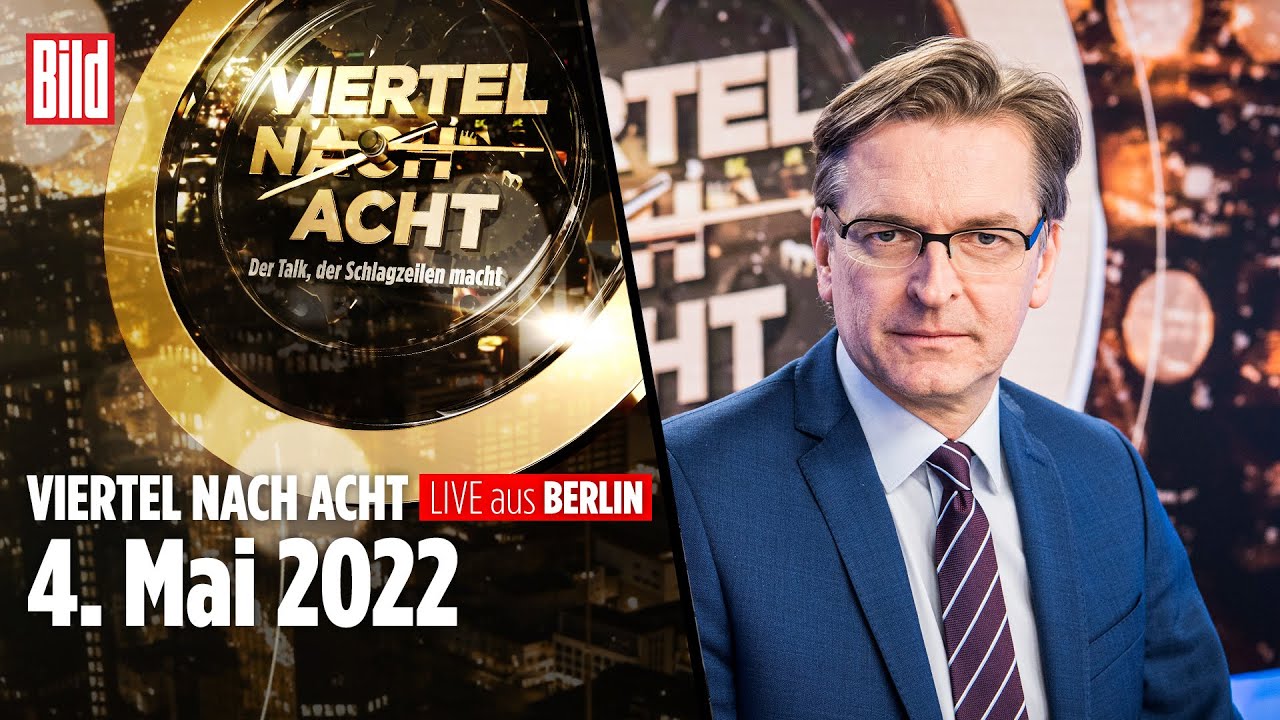 🔴 Viertel nach Acht &ndash; 04. Mai 2022 | u.a. mit, Ralf F&uuml;cks, Claus Strunz, Armin Petschner-Multari