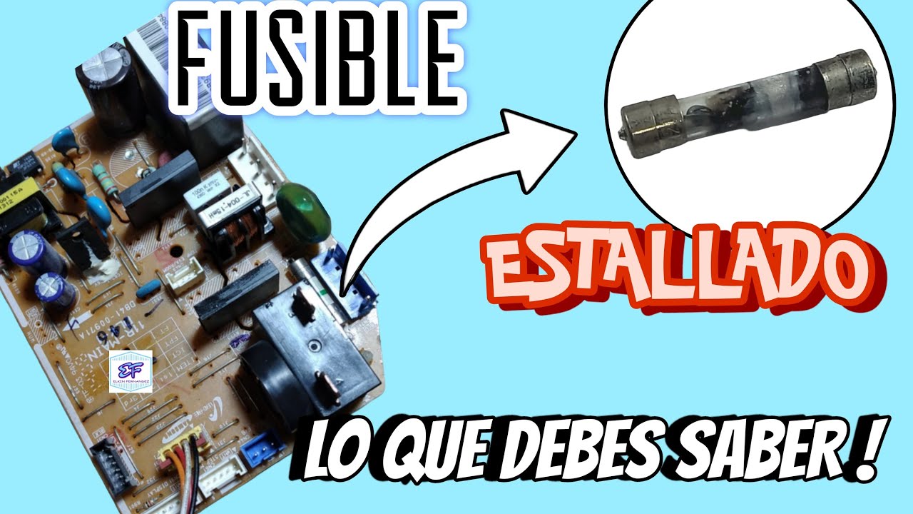 ⚠️LO QUE DEBES SABER CUANDO EL FUSIBLE SE ESTALLA EN UNA TARJETA.