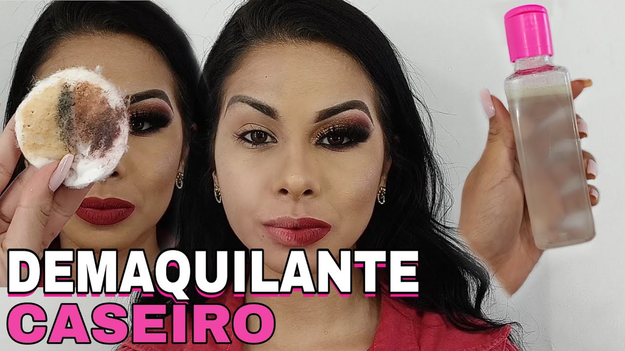DEMAQUILANTE CASEIRO(Olhos e rosto)