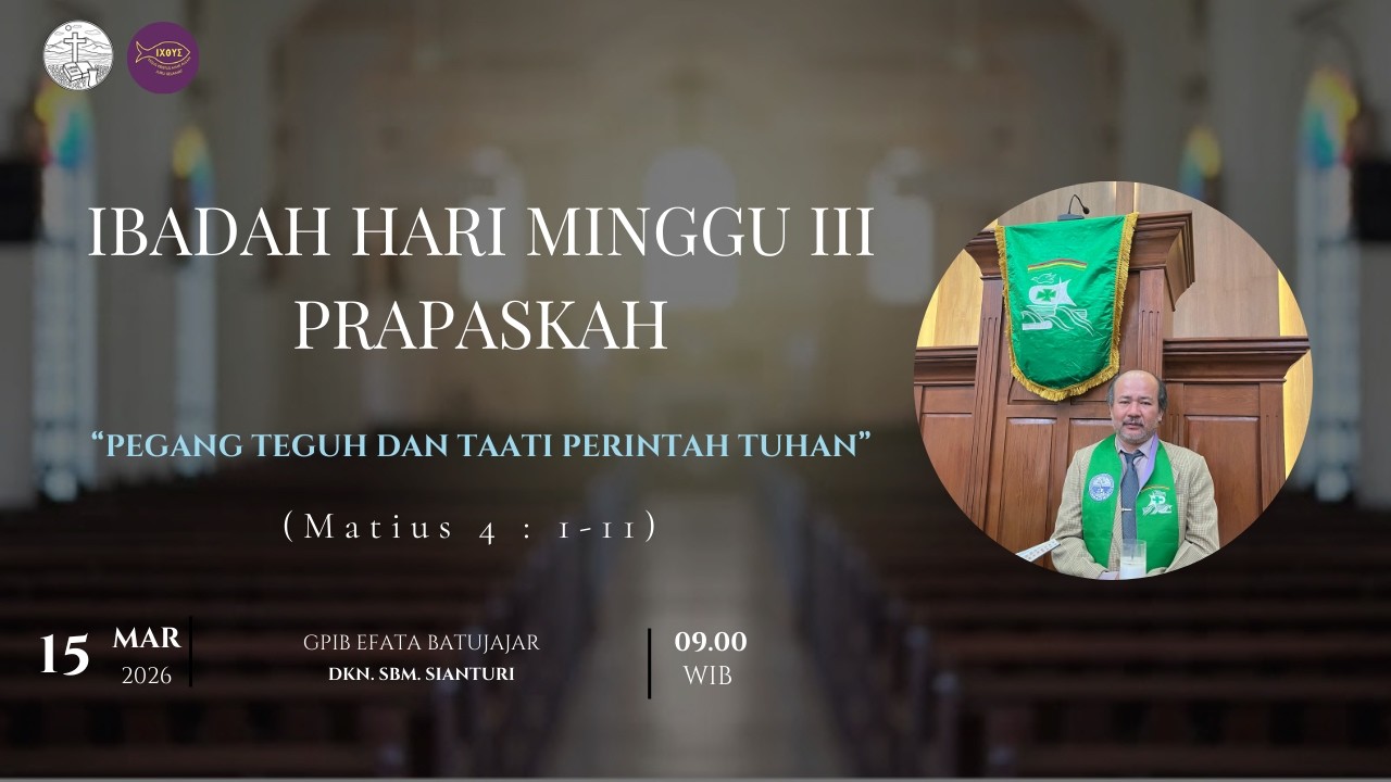 Ibadah hari Minggu Pagi