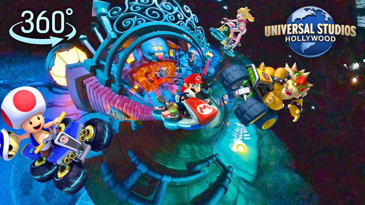 360° Mario Kart: Bowser's Challenge at Universal Studios Hollywood