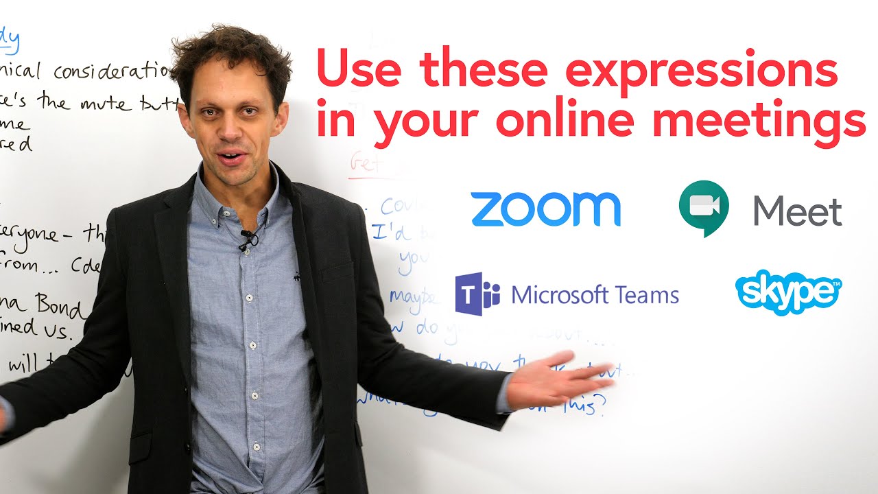 Improve your English: Phrases for your online meeting