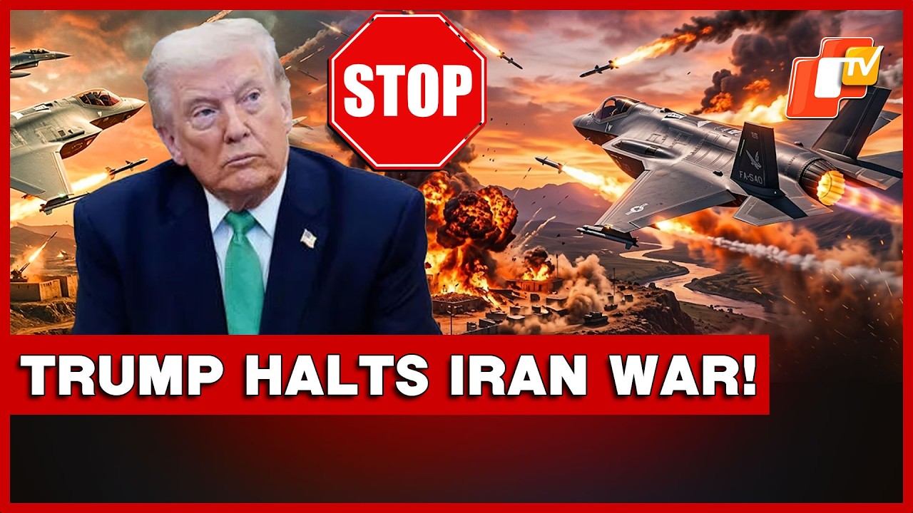 US President Trump Signals Possible Easing In US-Iran Tensions, Halts Strikes