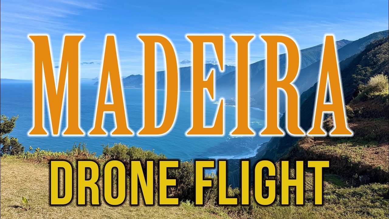 Madeira Island, Portugal - Drone Flight