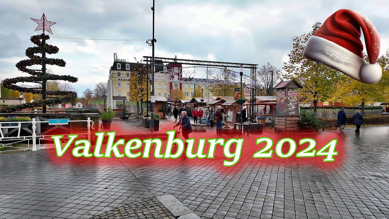 Валкенбург: исследуем рождественский городок Нидерландов (новое место 2024)! 🎄
