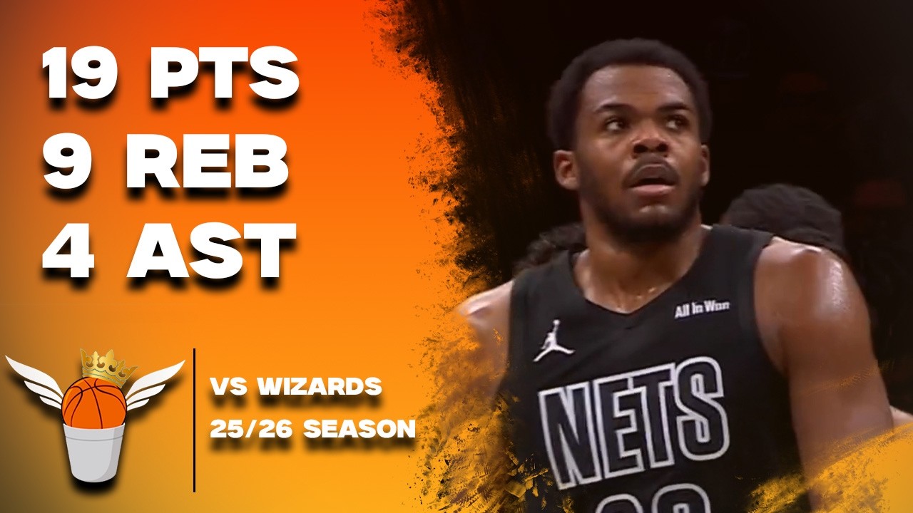 Day'Ron Sharpe 19 Points vs Wizards Full Highlights! (2/7/2026)