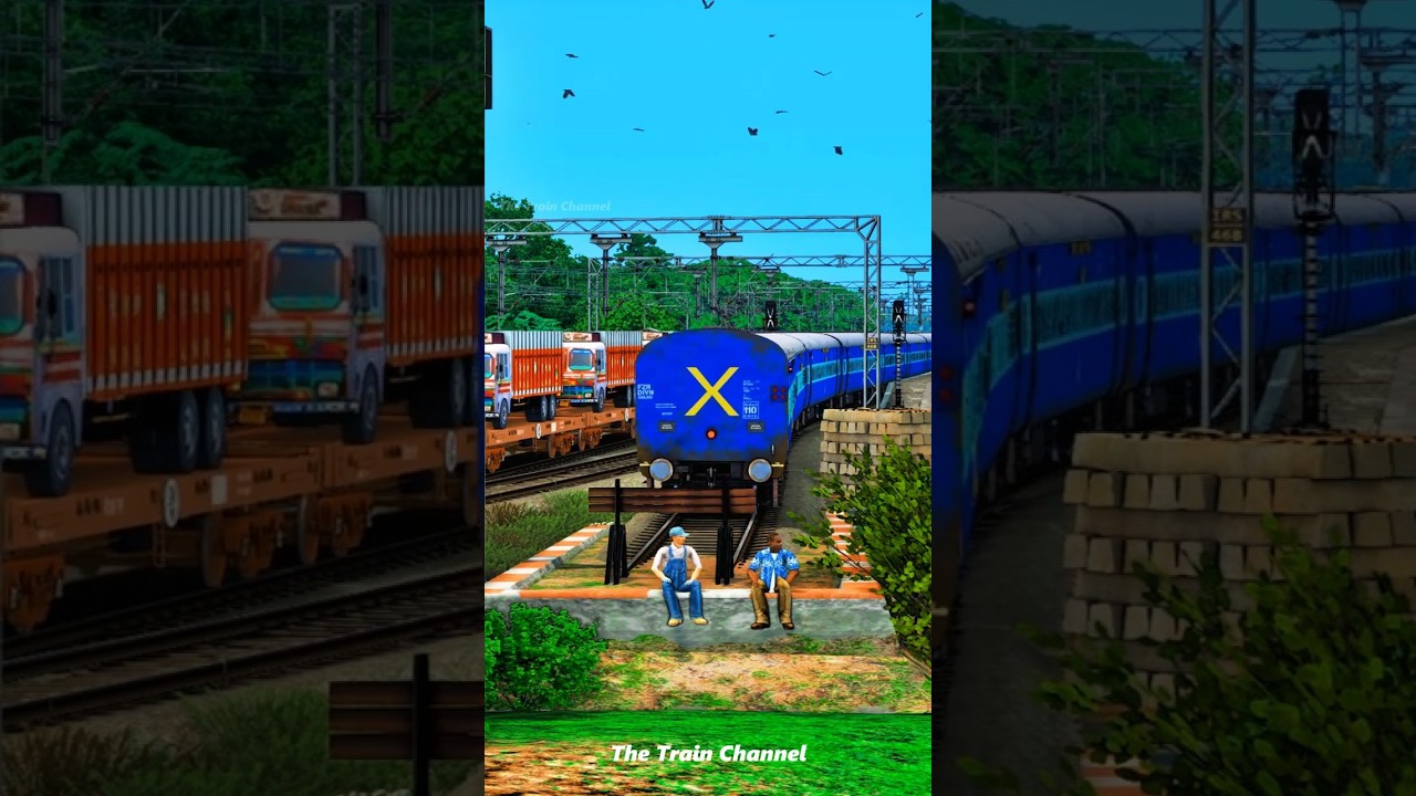 Passenger Train Accident | Train Derailment 🤯 #shorts #train #derailment #indianrailways #viral