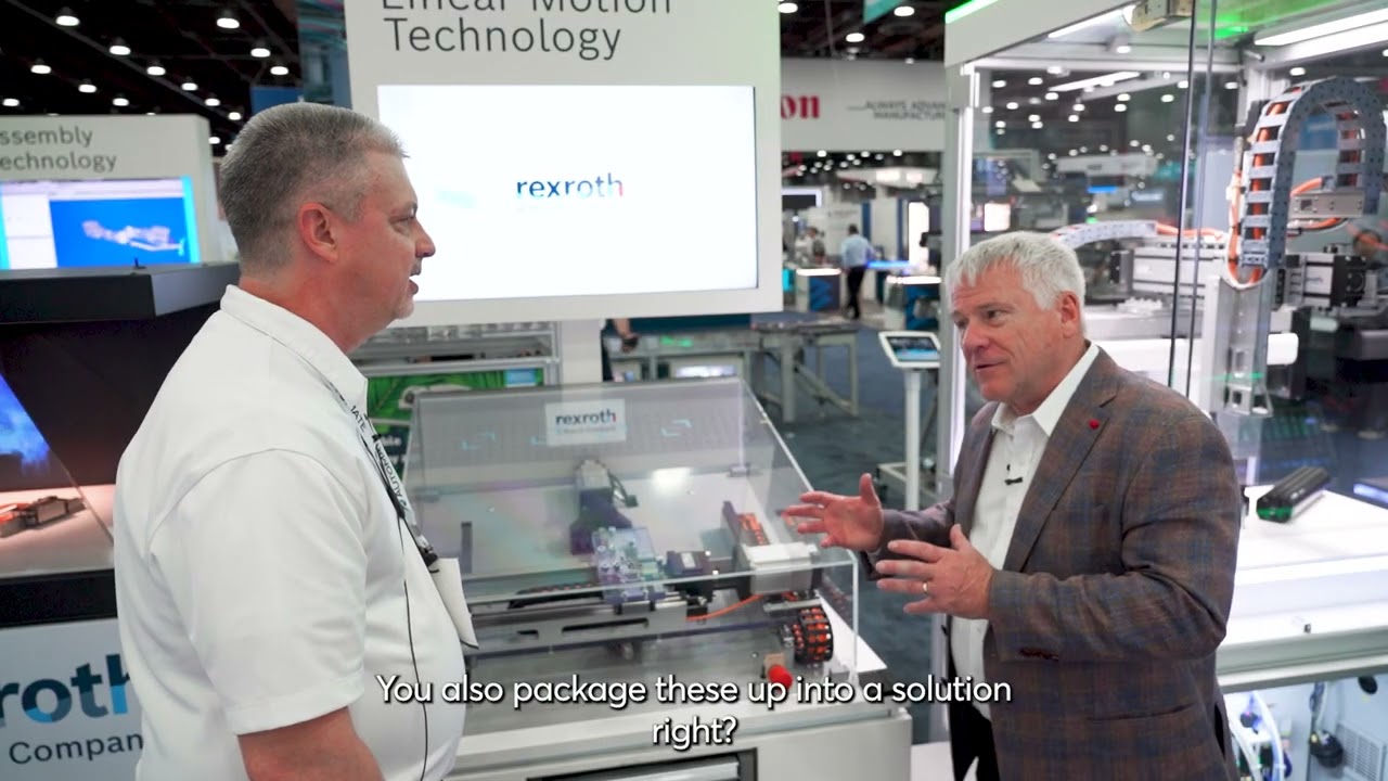 Simplifying Linear Motion with Bosch Rexroth