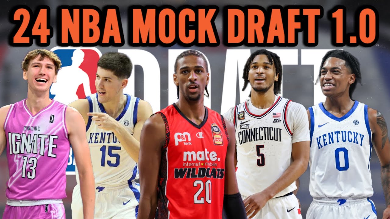 2024 NBA Mock Draft 1.0 | Full 2 Rounds!