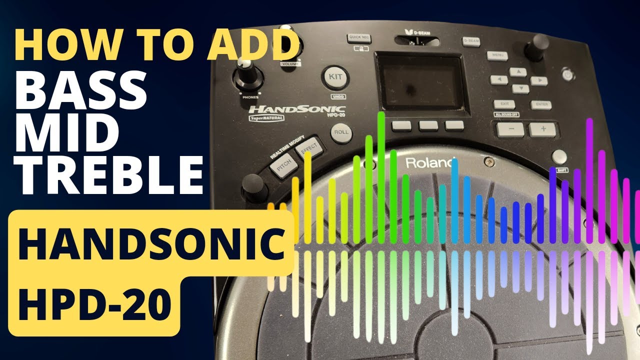 How to: Adjusting EQ in HPD-20 kits and pads.