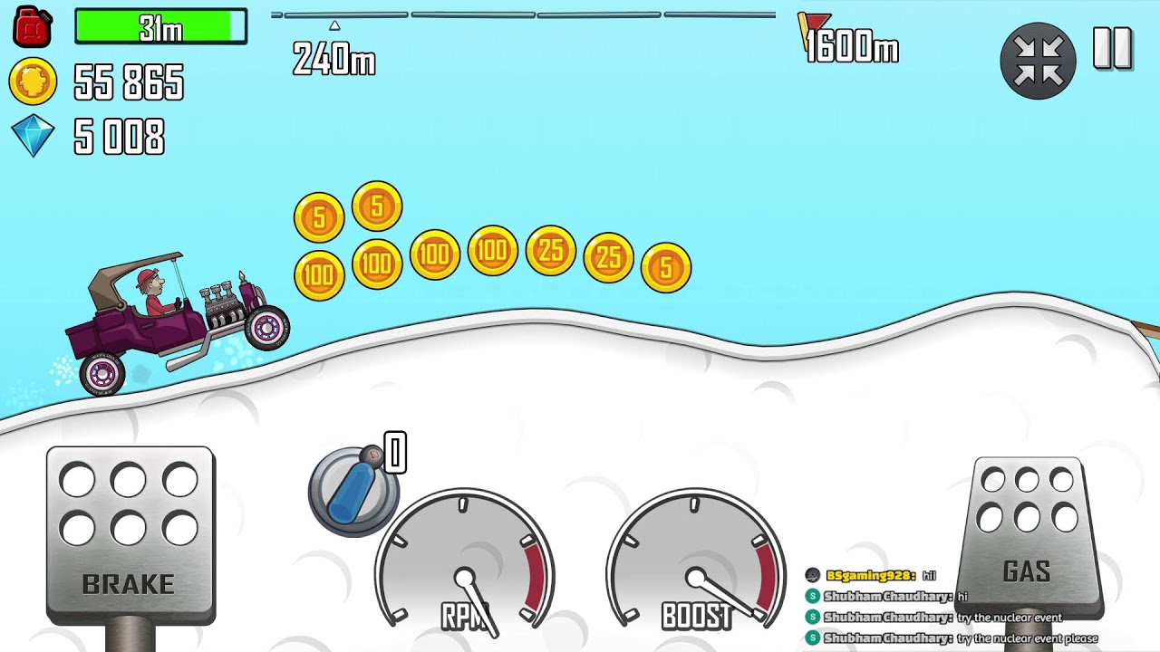 Mountain Madness: Hill Climb Racing Live Stream #15
