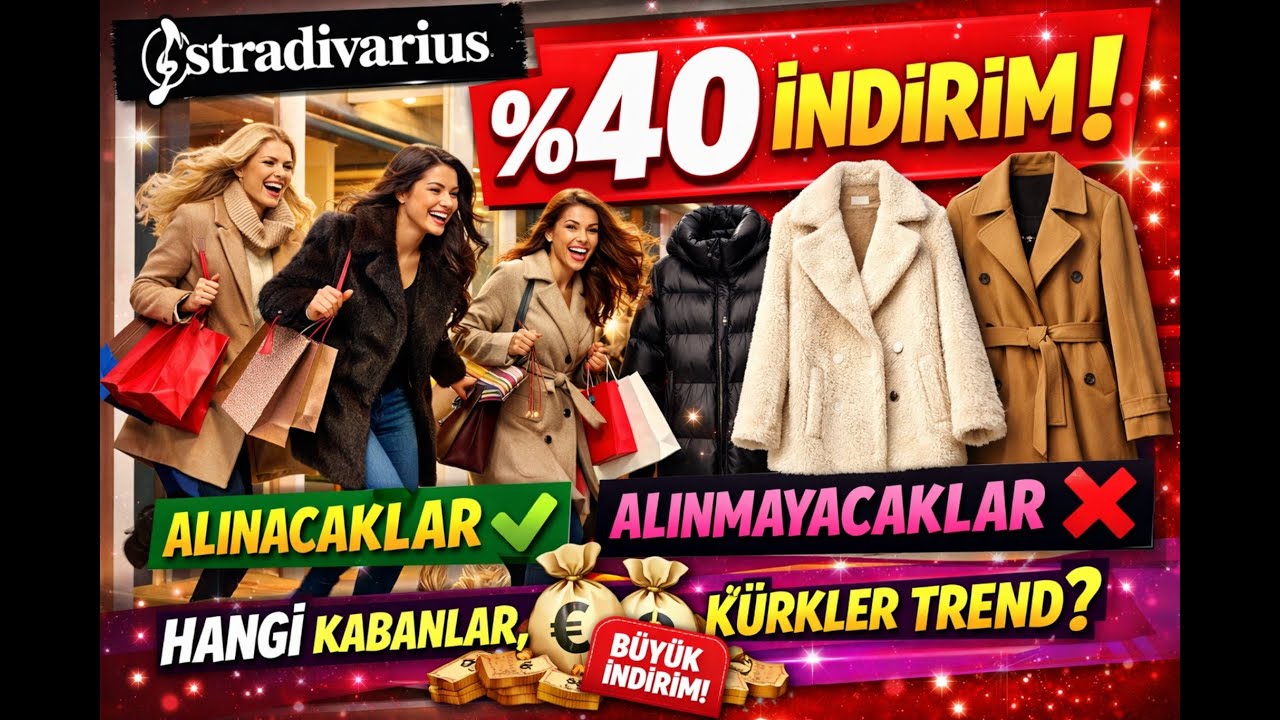 Stradivarius %40 İNDİRİM! Gerçekten Fırsat Mı? Stradivarius Kabanlar Testte! Bizzat İnceledim.