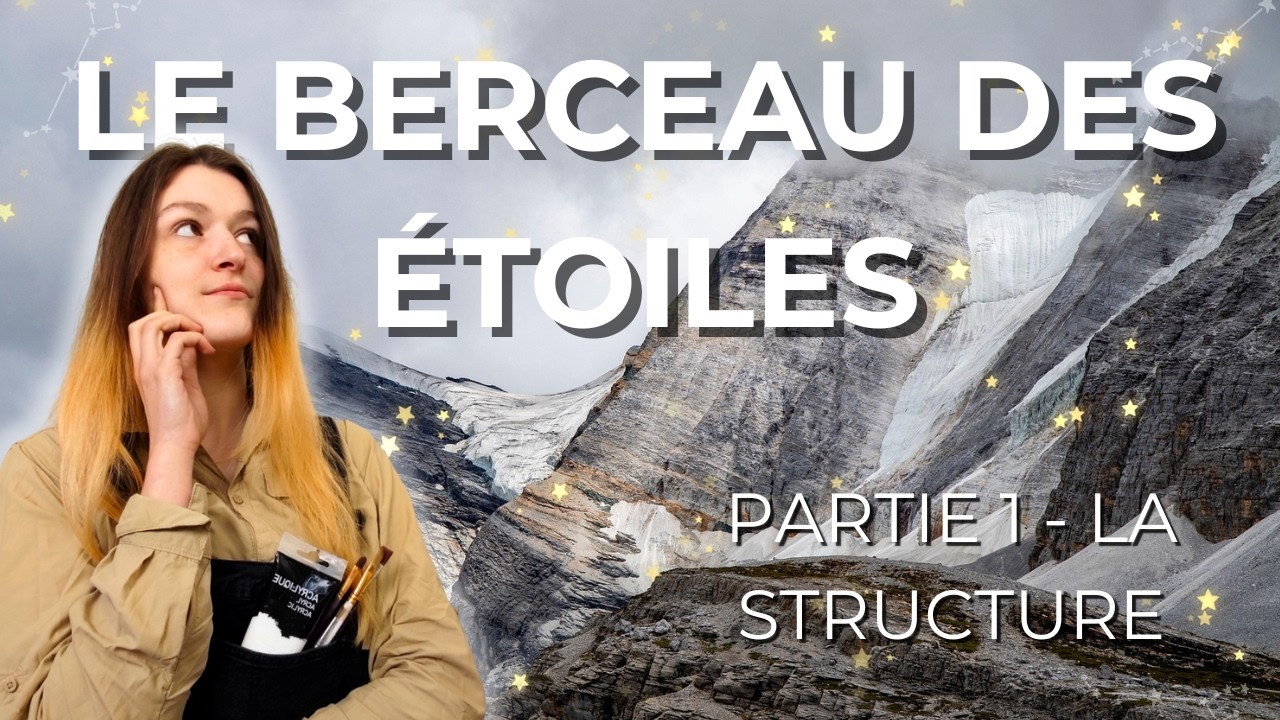 Je crée le Berceau des Étoiles | Partie 1 : Diorama - Structure rocheuse et terrain 🌙✨