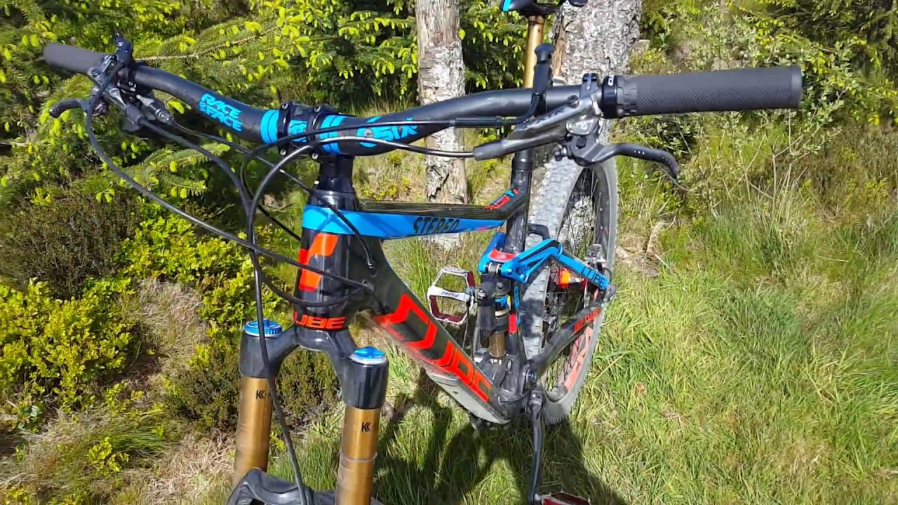 Cube Stereo 160 c68 2017 mountain bike