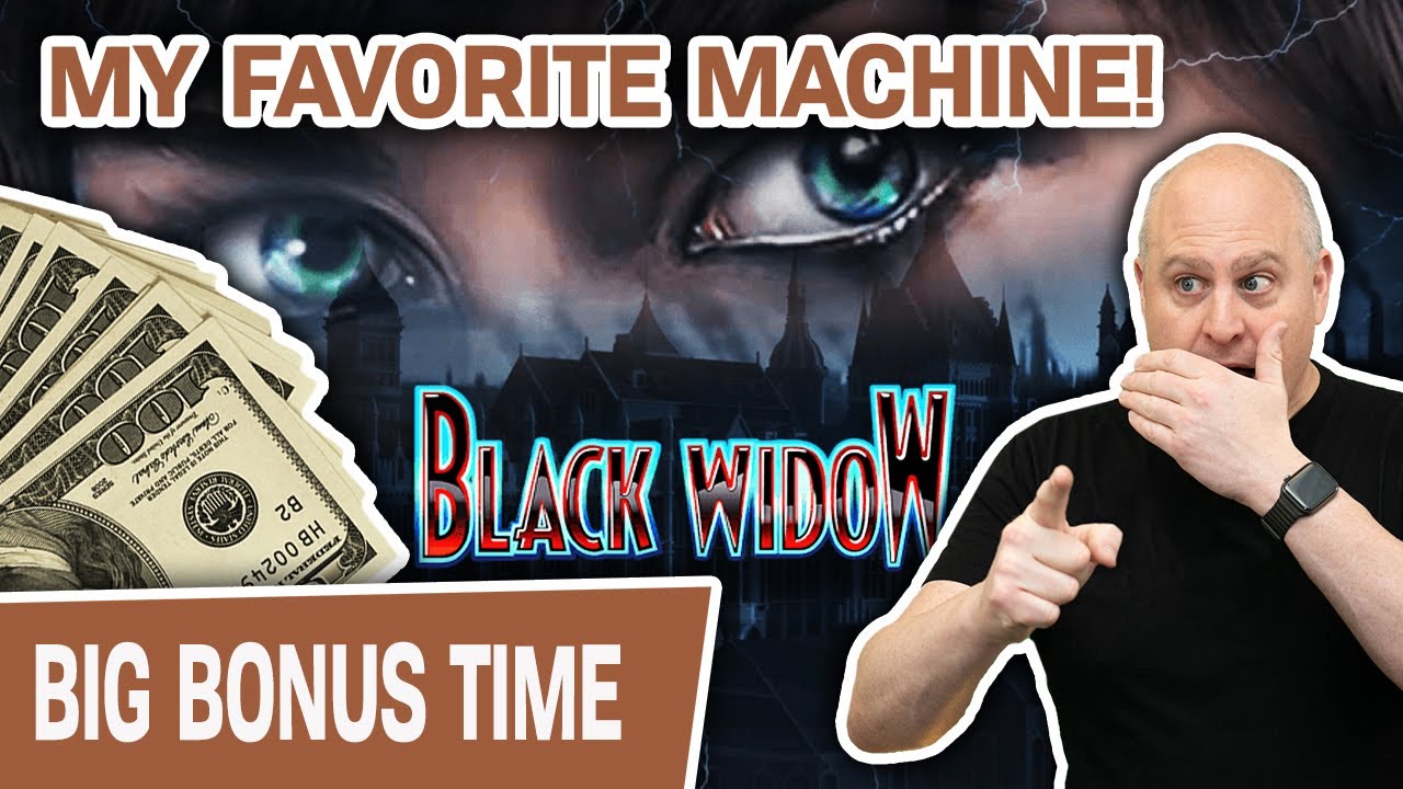 😄 $75 SPINS on MY VERY FAVORITE SLOT MACHINE!!! 🕷 Black Widow JACKPOT