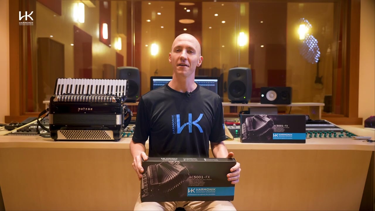 LANÇAMENTO DA AC 5001 FX E FS  HARMONIK MICROPHONES.