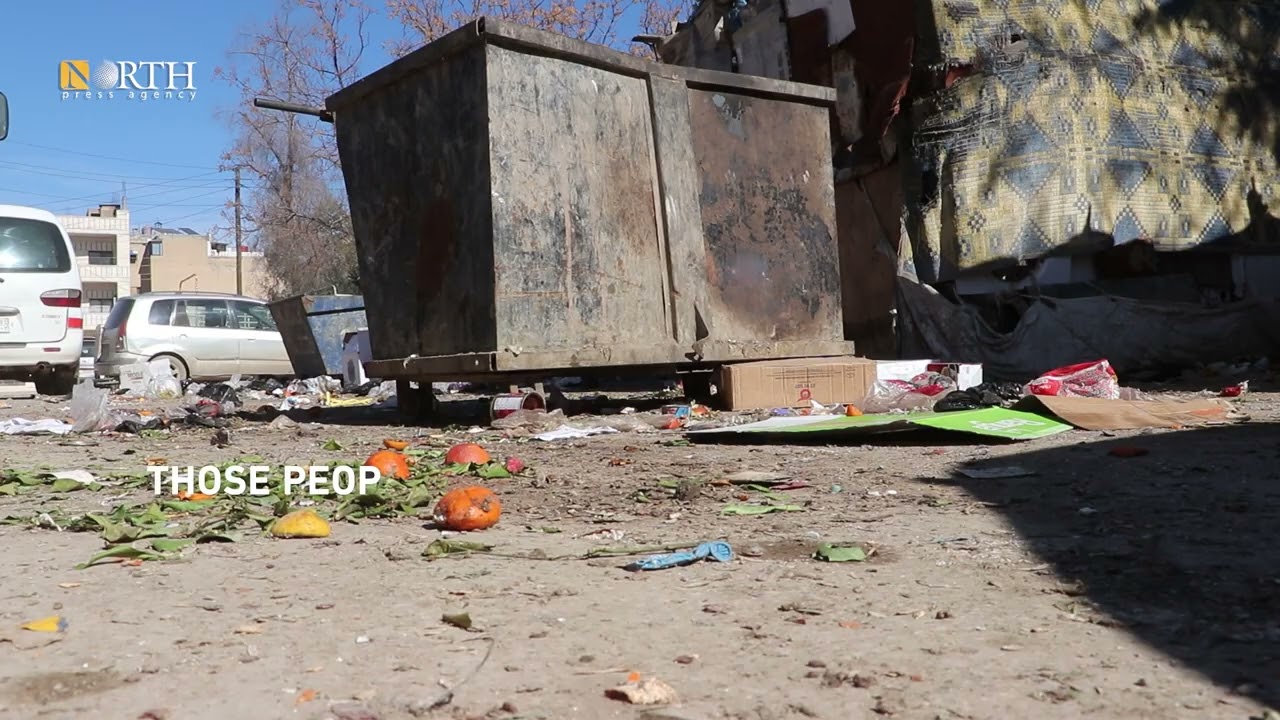 Neighborhoods in Syria&rsquo;s Qamishli turn to landfills