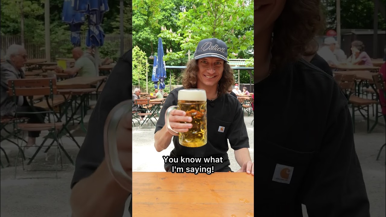 American&rsquo;s First Time At A Biergarten In Germany!😂🇩🇪🇺🇸ft: @vietshao   #german #american