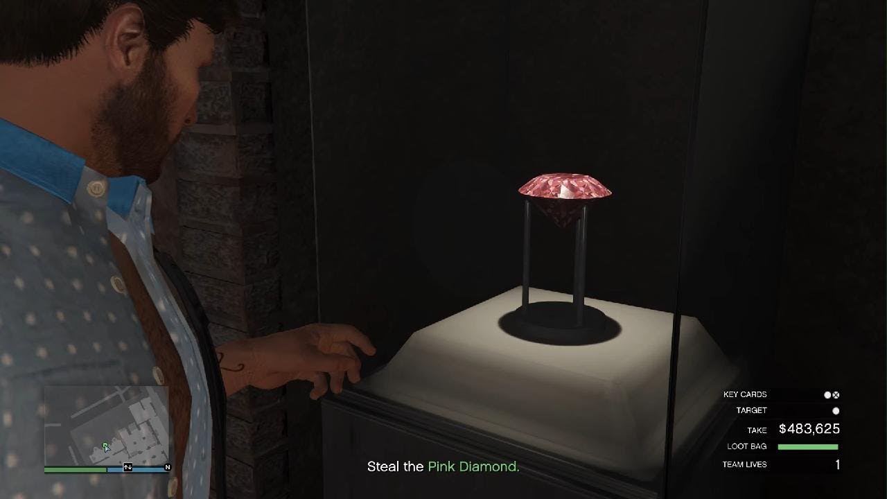Grand Theft Auto V. Pink Diamond Cayo Perico Heist