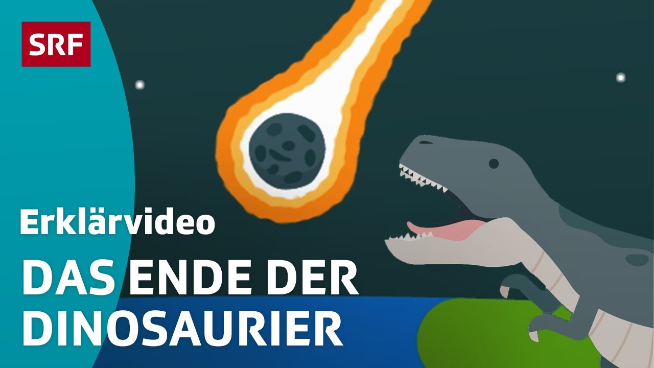 Das grosse Dinosauriersterben nach dem Asteroiden &ndash; einfach erkl&auml;rt | Kindervideos | SRF Kids