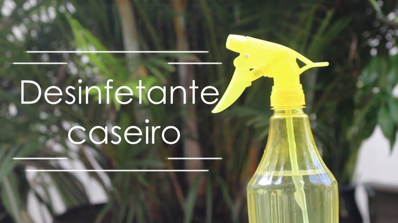 Como fazer desinfetante caseiro seguro para animais!