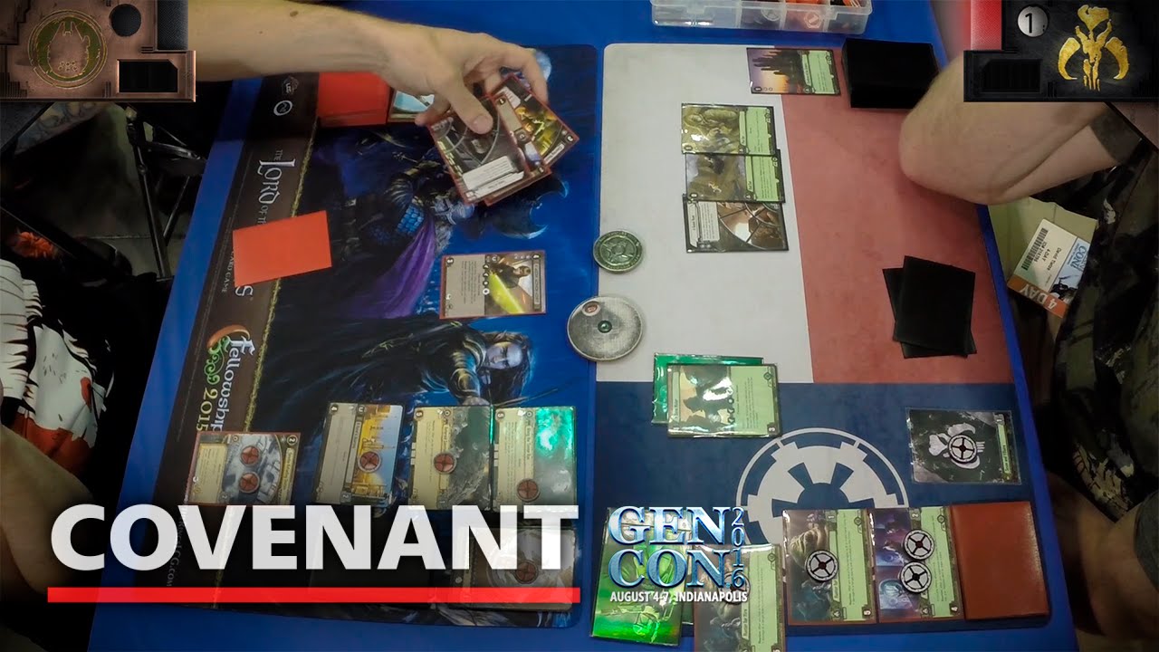 Finals | Star Wars LCG | GenCon 2016 | Josh Johnson - David Tietze