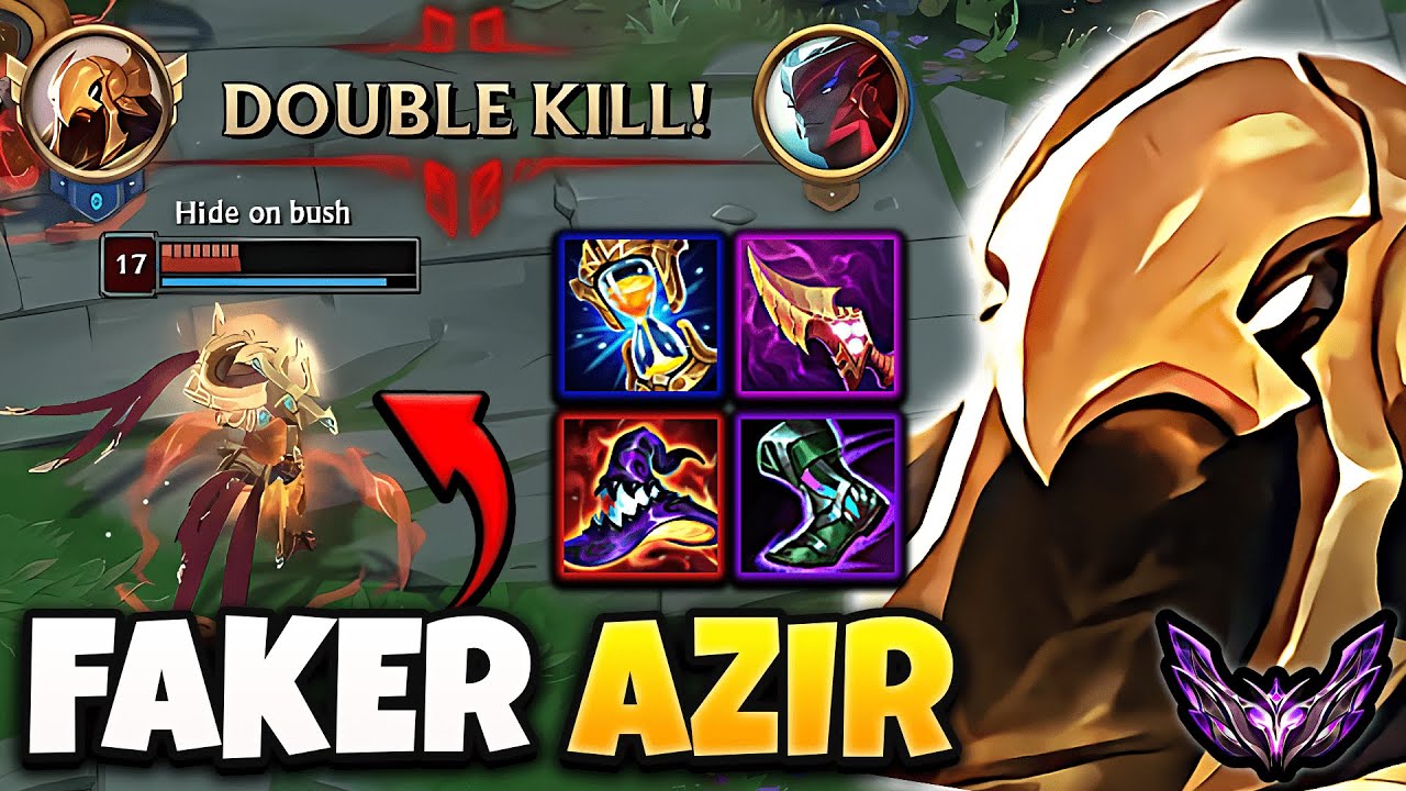 T1 Faker Azir MID vs Yone - Patch 14.2 Korea Master ✅