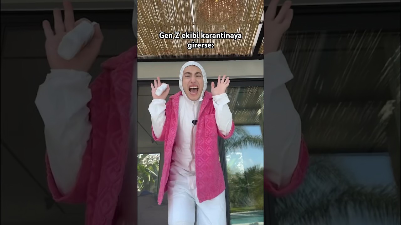 Ekip birbirini g&ouml;r&uuml;nce korkuyor😂