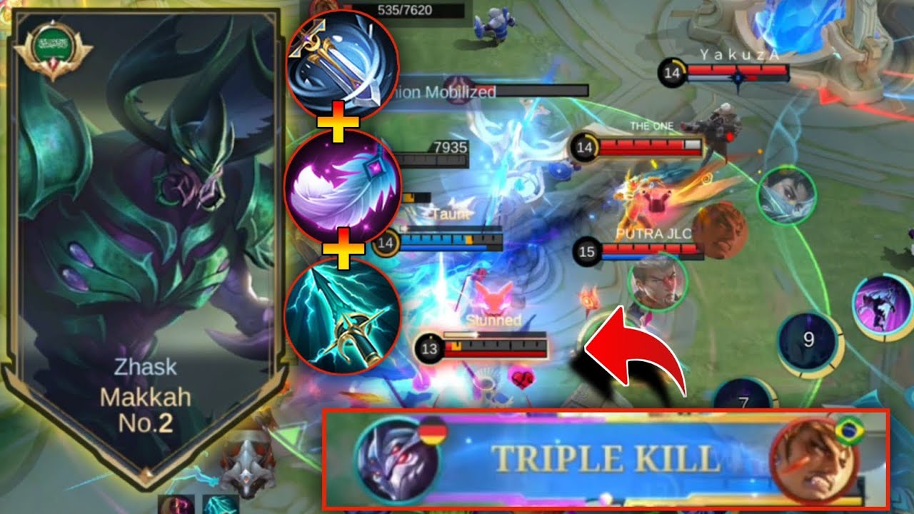 Сборка ZHASK TRINITY сломала MLBB ⚠️!! Лучшая сборка ZHASK 2025 года