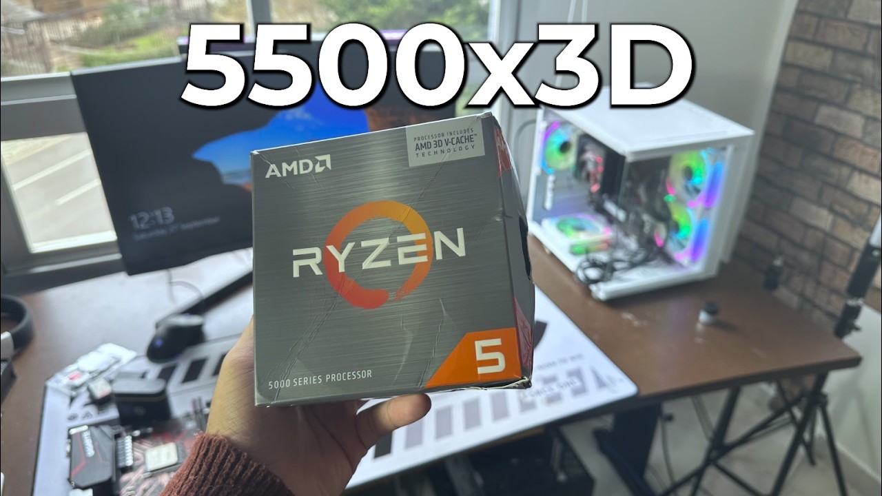 Usei o Ryzen 5 5500x3d por 30 dias (horrível?)