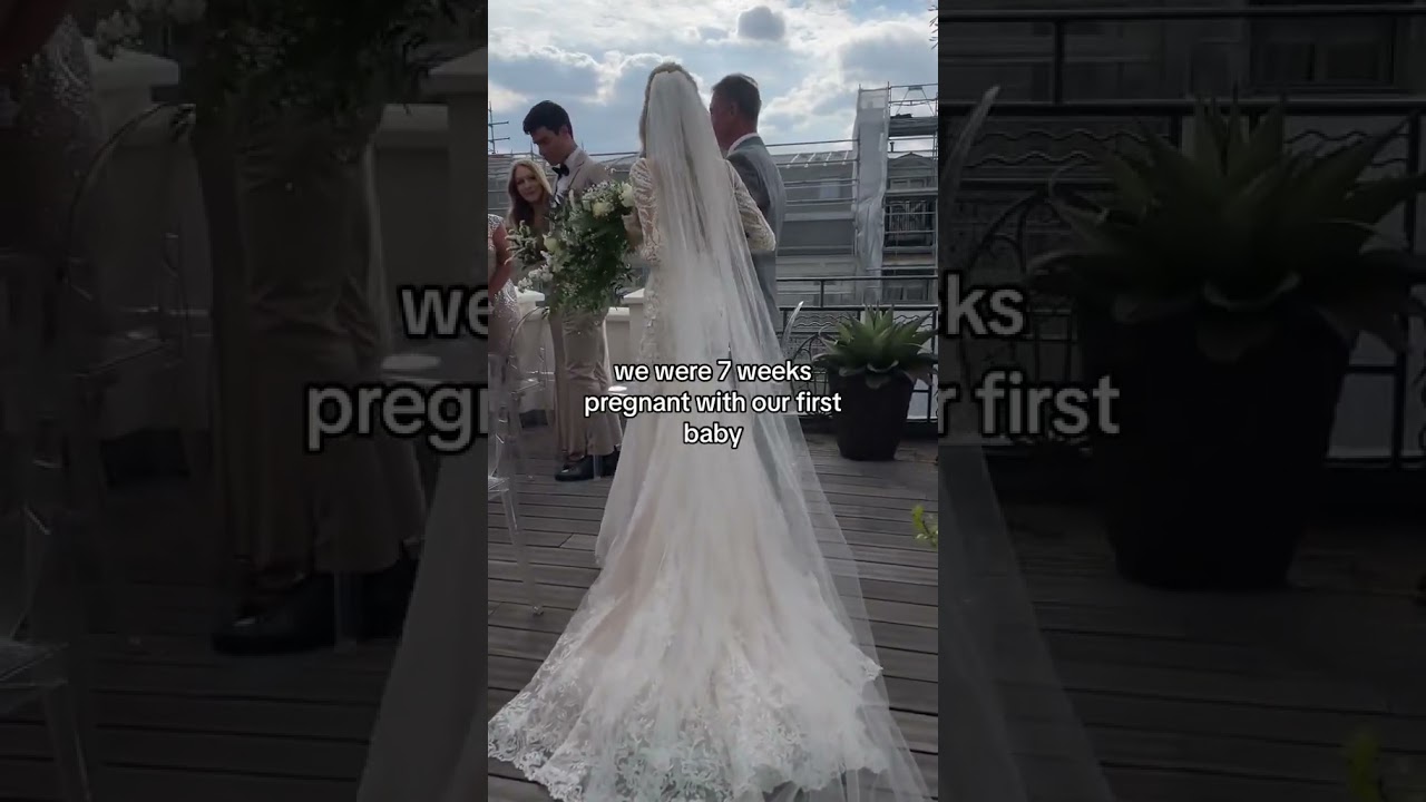 The Fact She Was At Our Wedding 🥺 #pregnancy #pregnancysigns #wedding