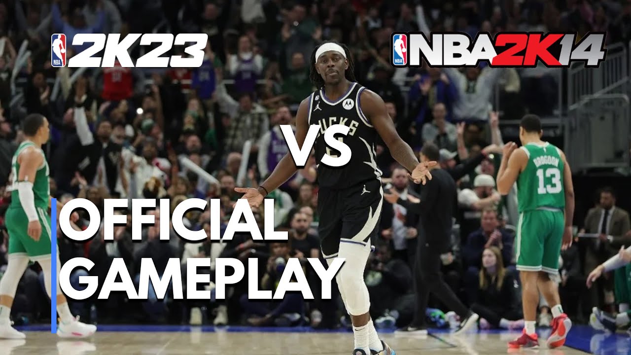 CELTICS vs BUCKS | NBA 2K14 modded 2K23 (PC) GAMEPLAY [NEXT-GEN]