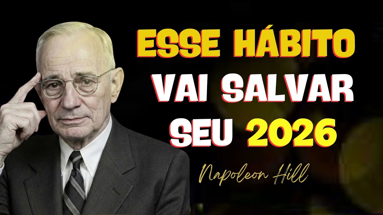 Os 10 Hábitos Que Vão Transformar Seu 2026: O Plano de Prosperidade de Napoleon Hill