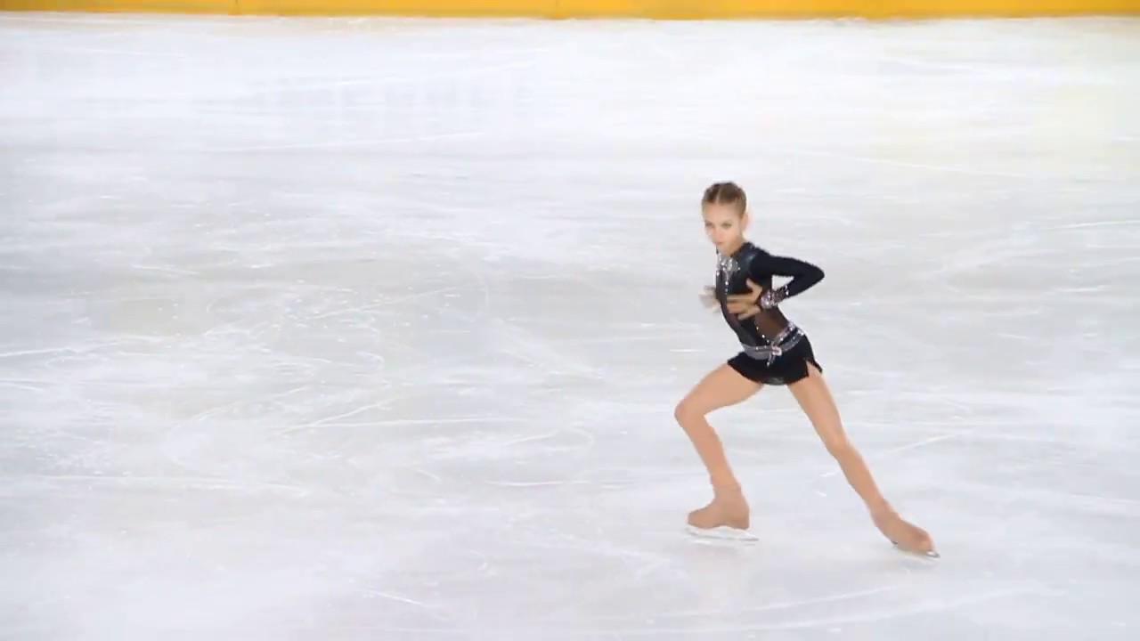 Александра Трусова, КП, старшие девочки, Мемориал Волкова 2016