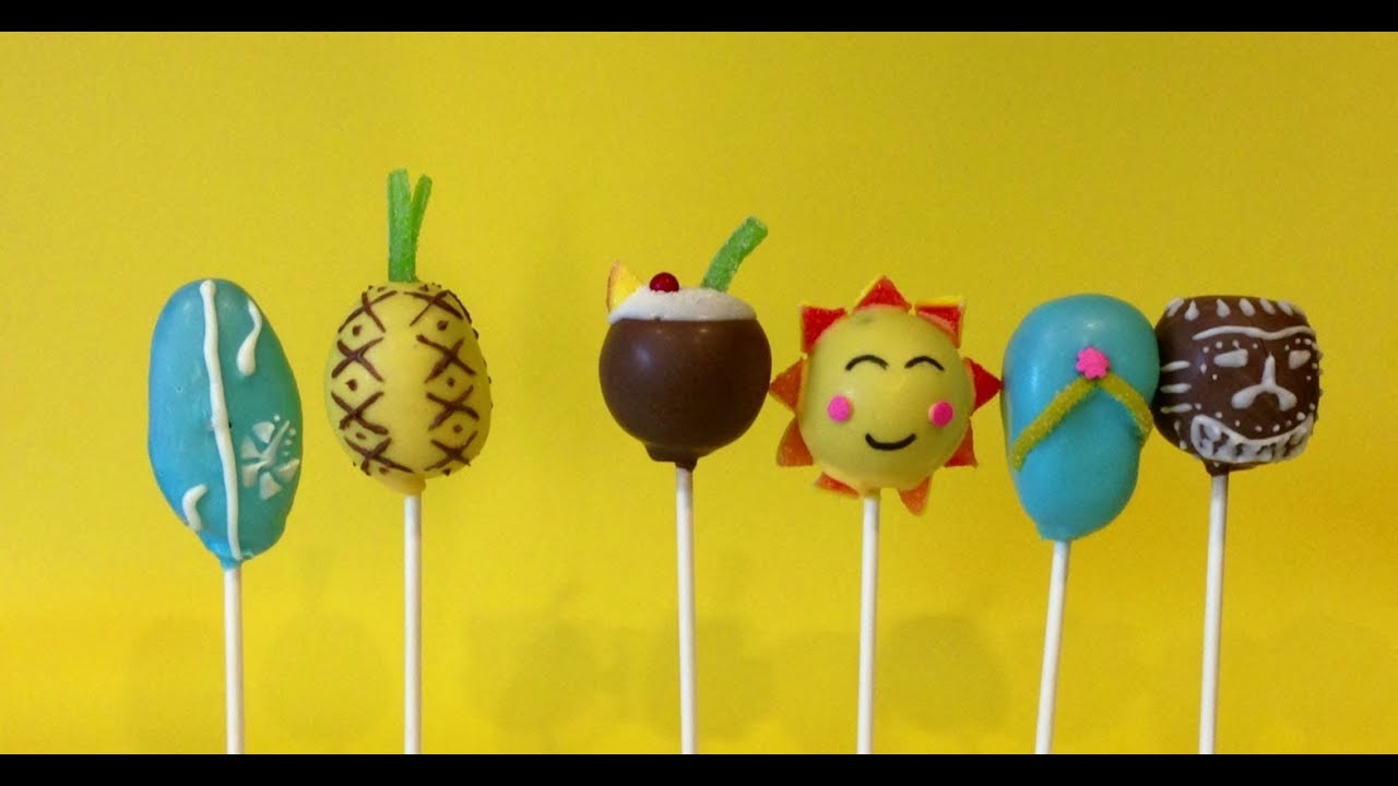How to make Hawaiian Luau Cake Pops