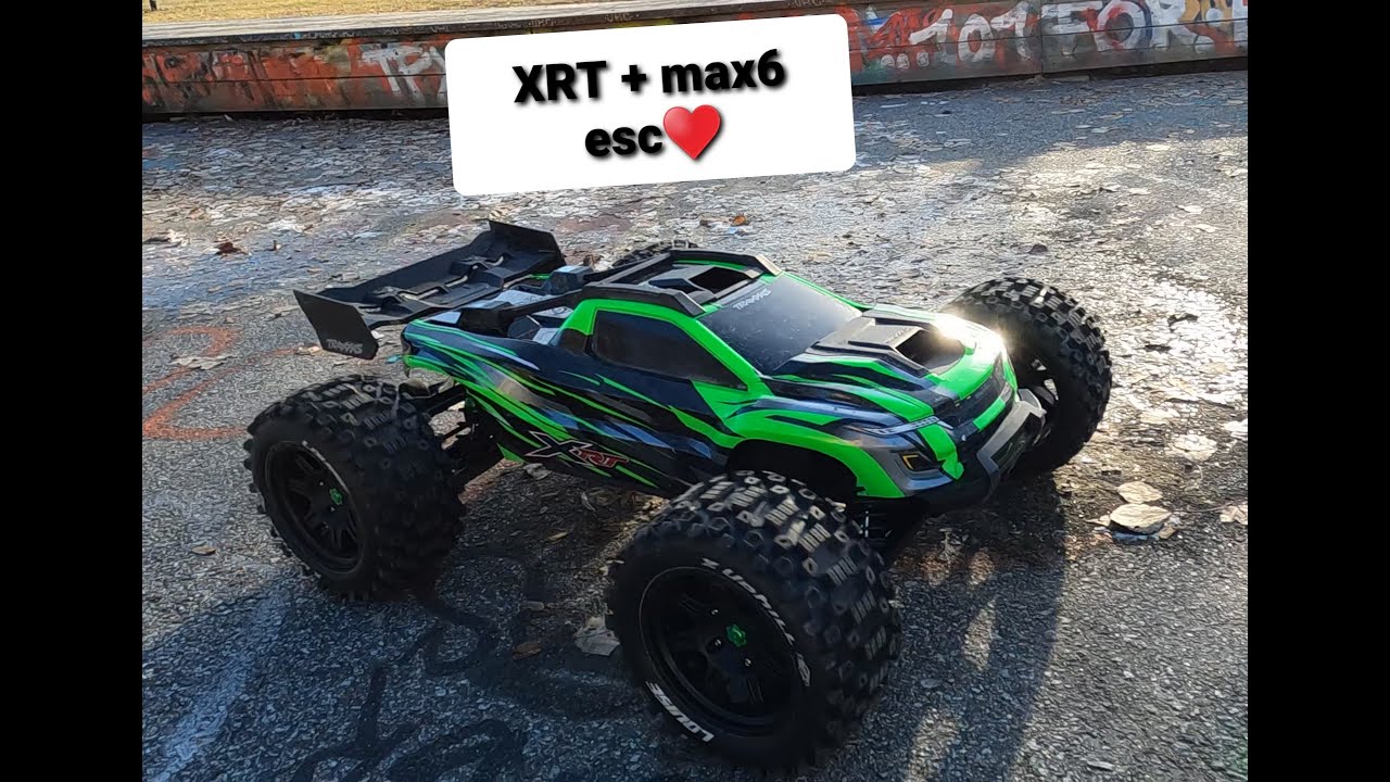 Traxxas XRT gets Max6 ESC