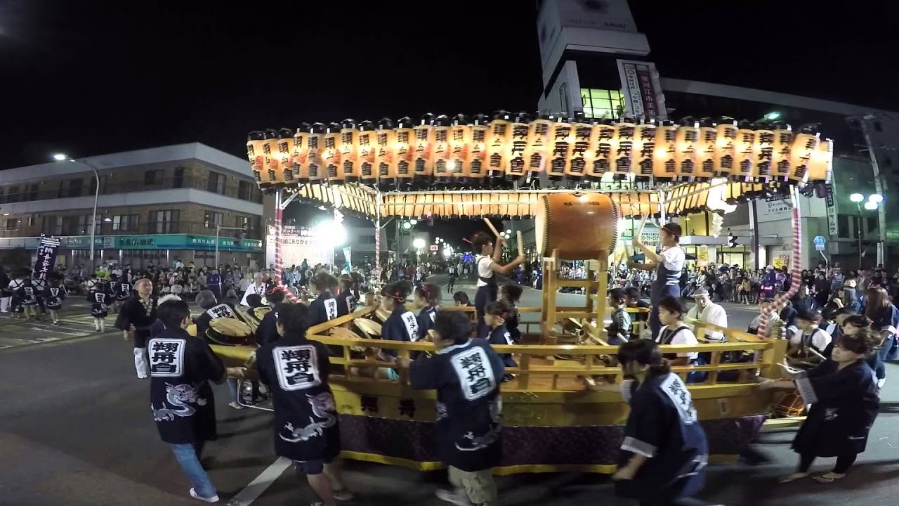 寒河江まつり（第33回神輿の祭典）2015。