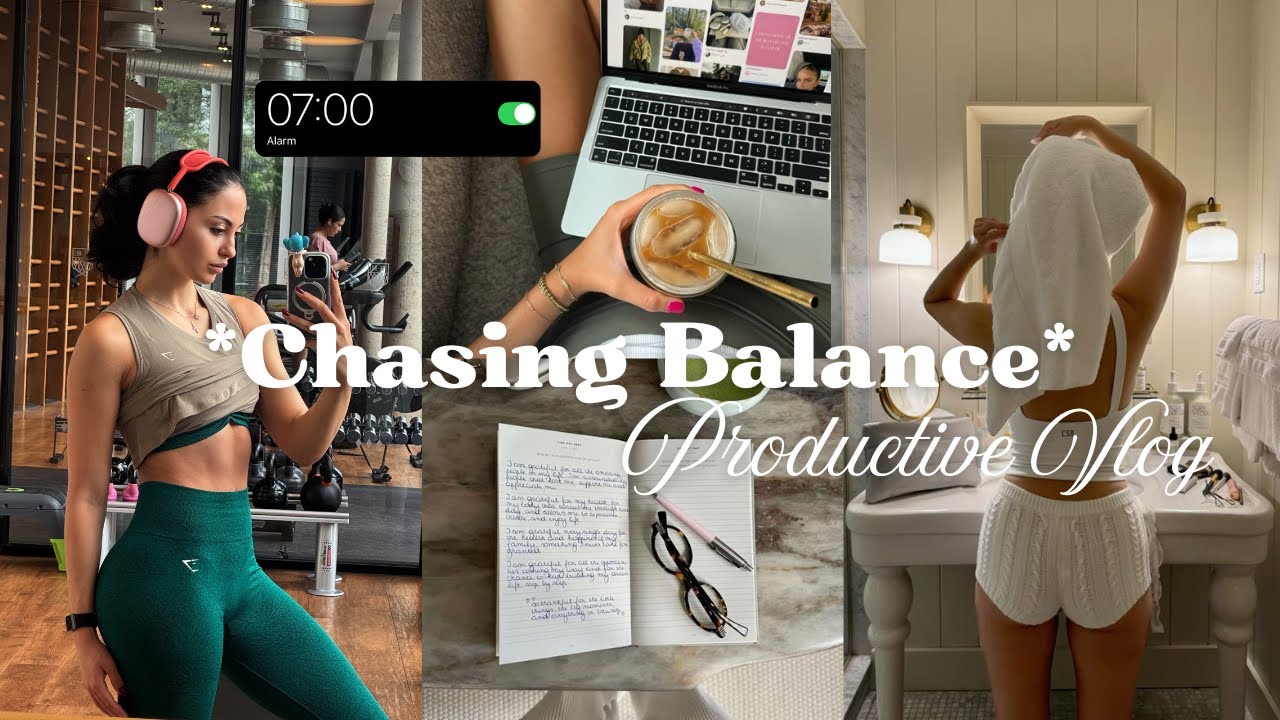 Chasing Balance ep 1 | Productive vlog, keinemusik, Pilates events, healthy routines