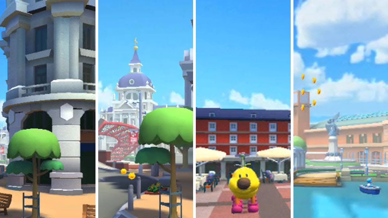 Mario Kart Tour  - Madrid Drive 1 & Madrid Drive 2 Gameplay All Variants