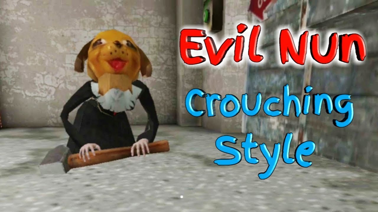Evil Nun In Crouching Style