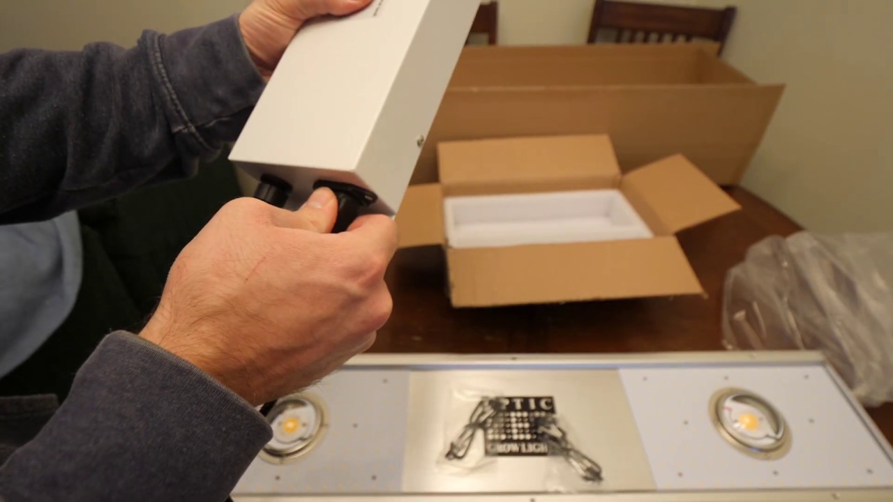 New LED Veg Light - Optic 150 Veg Unboxing and Review
