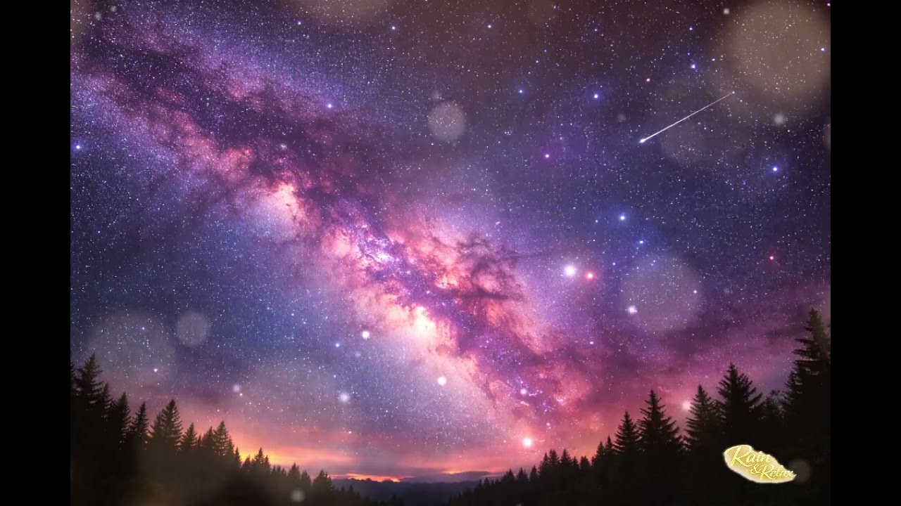 Céu Estrelado no Espaço 🌌 Relaxamento Profundo e Sono Tranquilo#relax#espaço#sonoprofundo 
